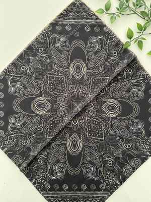 İpekhan Zen Desen Ince Pamuk Eşarp