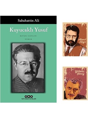 Yapı Kredi Yayınları Kuyucaklı Yusuf - Sabahattin Ali - Roman Seti - Yılmaz Güney Ahmet Kaya Not Defterli