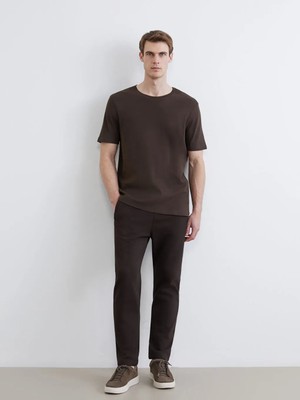 LC Waikiki Southblue Kahverengi Standart Kalıp Erkek Eşofman Altı