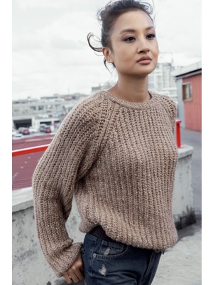 Nisan Triko Reglan Kol Triko Kazak