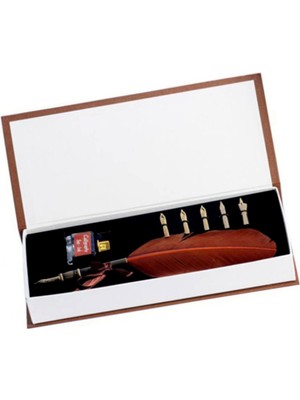 Steelpen Steel Pen Kuş Tüyü Divit Kalem Seti Kaligrafi Kalemi