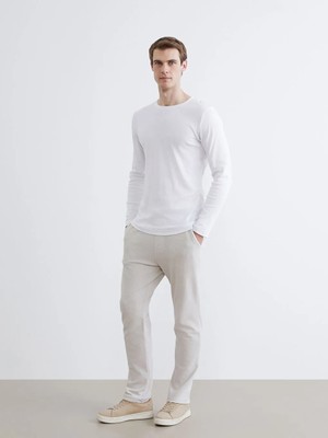 LC Waikiki Lcwaıkıkı Classic Bej Standart Kalıp Erkek Eşofman Altı