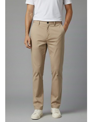 Wekame Erkek Regular Fit Rahat Kesim Keten Pantolon