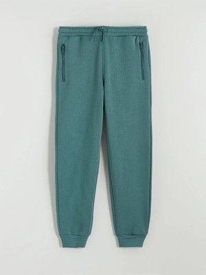 LC Waikiki Lcw Kids Petrol Beli Lastikli Erkek Çocuk Jogger Eşofman Altı