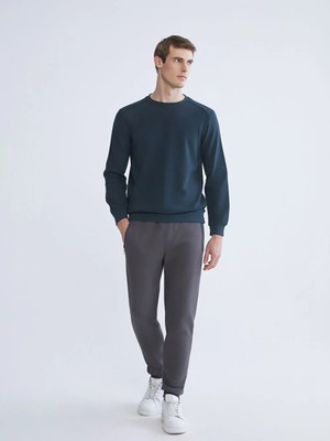 LC Waikiki Lcwaıkıkı Classic Gri Standart Kalıp Erkek Jogger Eşofman Altı