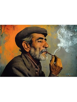 Zerya Yaşlı Adam Temalı Poster