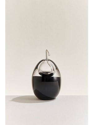 Paşabahçe Orta Yumurta Kandil Lacivert 16 cm El Yapım