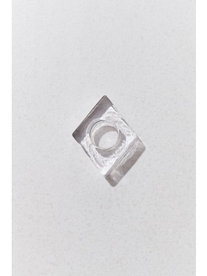 Paşabahçe Karo Tealight Mumluk Küçük Tekli