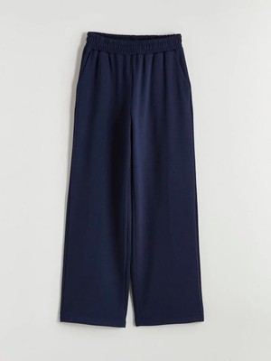 LC Waikiki Koor Sport Lacivert Beli Lastikli Soft Touch Kadın Eşofman Altı