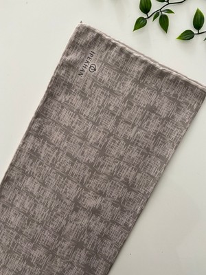 İpekhan Ritim Desen Ince Pamuk Eşarp