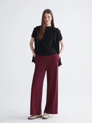 LC Waikiki Lcw Comfort Mürdüm Beli Lastikli Kadın Eşofman Altı