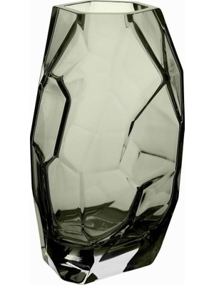 Paşabahçe Jewel Vazo 25 cm Smoke El Yapımı