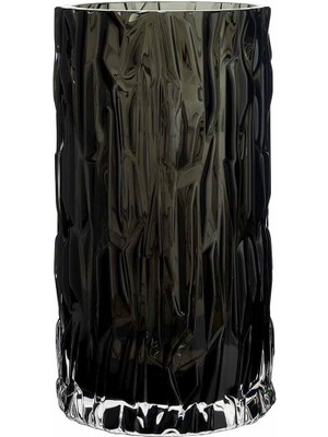 Paşabahçe Kabuk Vazo 25 cm Smoke El Yapımı