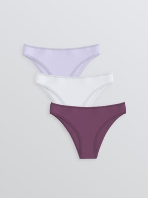 Lc Waikiki Yeni Sezon Düz Brazilian Külot 3'lü