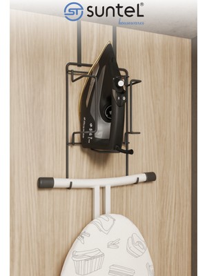 Kapı Arkası Geçmeli Ütü ve Masası Rafı, Pratik Organizer Standı