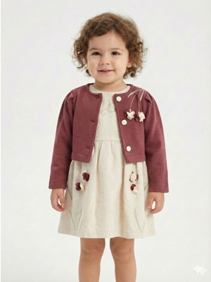 Moonstar Kız Çocuk Elbise 4-7 Yaş 52101