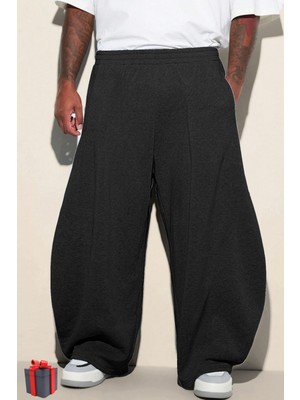 BSBSPOR Kışlık Baggy Bol Kalıp Ister Düz Paça Ister Jogger Eşofman Altı