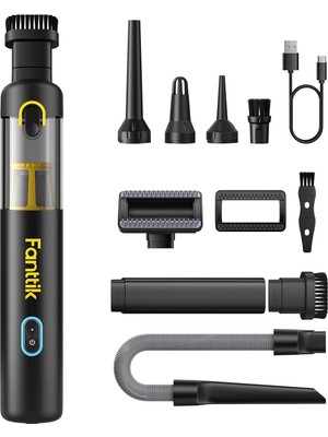 Fanttik Slim V8 Apex Mini Şarjlı Süpürge – "19.000PA Güç ve 4-In-1 Üfleme+Pompa+Vakum, Ultra Hafif"