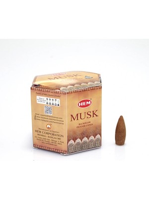 3E Grup Musk Aromalı Geri Akış Tütsü