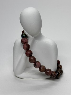 Gemsartdeco Rodonit Doğaltaş Bileklik