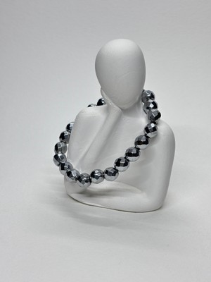 Gemsartdeco Hematit Doğaltaş Bileklik