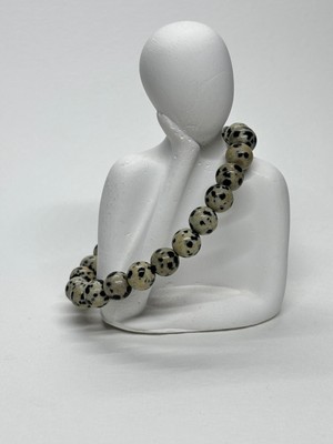 Gemsartdeco Leopar Jasper Doğaltaş Bileklik