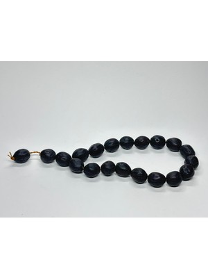 Gemsartdeco 17'li Siyah Andız Doğaltaş Tesbih