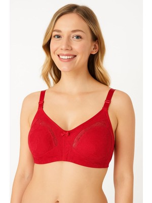 En Moda İç Giyim Toparlayıcı Sütyen Süngersiz Balensiz Dikişsiz Dantelli Rahat Konforlu Günlük Sütyen Rengi