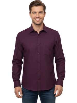 Kamer Erkek Büyük Beden Kışlık Uzun Kol Gömlek 3773 BGL-ST04802