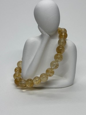 Gemsartdeco Sitrin Zenginlik Doğaltaş Bileklik