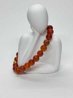 Gemsartdeco Ateş Akik Doğaltaş Bileklik