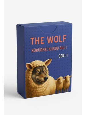 Oyunsal The Wolf Oyun Kartı Seri-1 Sürüdeki Kurdu Bul! Kart Oyunu