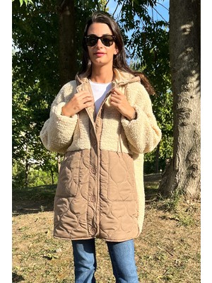 Love The Wind Uzun Peluşlu Kaban