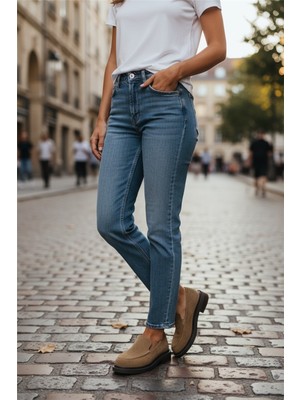 Tufan Shoes Kahve Hakiki Deri Süet Loafer