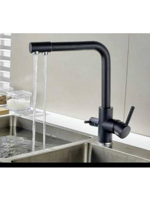 Faumix 3 Yollu Arıtma Su Girişli Mutfak Eviye Bataryası