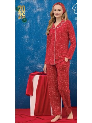 Seaes Oversleep Kadın Kışlık Pijama Takımı