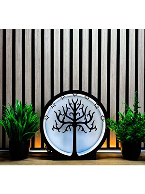 Koçer Awm Orta Dünya’nın Işığı Gondor’un Ak Ağacı Figürlü Efsanevi Lamba