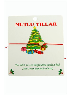 Bijuteri Net Kalp Yılbaşı Bilekliği