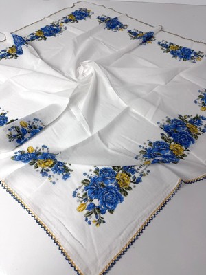 Eripek Oyalı Organik Pamuklu Yazma 06085