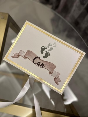 Amber Stüdyo Isme Özel 96 Lı Yenidoğan Hoşgeldin Bebek 1 Yaş Doğum Günü Hediyelik Çikolata Mevlüd Çikolatası