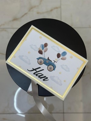 Amber Stüdyo Isme Özel 96 Lı Yenidoğan Hoşgeldin Bebek 1 Yaş Doğum Günü Hediyelik Çikolata Mevlüd Çikolatası