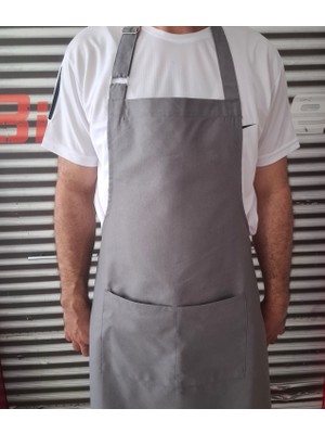 Dery Collection Şef Mutfak Önlüğü 70X80 cm Leke Tutmayan Kumaş Ayarlamalı Askı