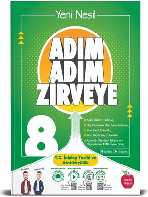 Storemax 8. Sınıf Adım Adım Zirveye T.c. Inkılap Tarihi ve Atatürkçülük Soru Bankası