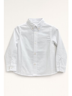NerKids Erkek Çocuk Beyaz Gömlek