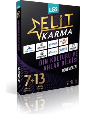 Storemax Elit Karma 8. Sınıf Din Kültürü ve Ahlak Bilgisi 20 Branş Denemesi