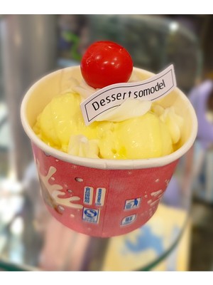 Ada Çanta Kırtasiye Kase Pasta Şeklinde Büyük Boy Magnet AD54493