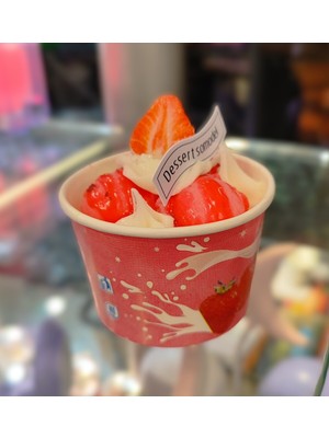 Ada Çanta Kırtasiye Kase Pasta Şeklinde Büyük Boy Magnet AD54493