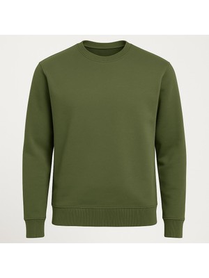 Classics Men Basic Bisiklet Yaka Relaxed Regular Erkek Sweatshirt - 7478