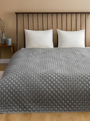 Lc Waikiki Yeni Sezon Baskılı Çift Kişilik Yatak Örtüsü 200X220 cm