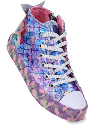 Kiko Kids Ruse Deniz Kızı Fermuarlı Kız Çocuk Spor Ayakkabı